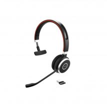 Jabra Evolve 65 Casque Avec fil &sans fil Arceau Appels/Musique Micro-USB Bluetooth Noir