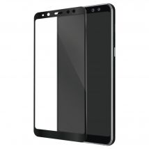 Protection d'écran en verre trempé (100% de surface couverte) pour Samsung Galaxy A8 (2018), Noir