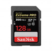 SanDisk Extreme PRO 128 GB SDXC UHS-II Clase 10 - Nuevo