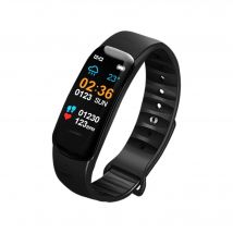 Bracelet Connecté Sport compatible Android et iOs Étanche Ip67 Noir YONIS