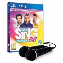 Lets Sing 2021 Hits francais + 2 Micros Jeu PS4