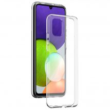 Coque Samsung G A22 Silisoft souple Transparente Bigben