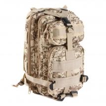 Sac à Dos Tactique Militaire Unisexe Randonnée Imperméable Camouflage Beige YONIS