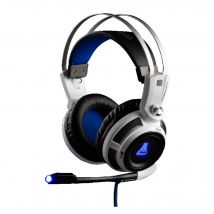 G-Lab KORP200 auriculares con cable Diadema Play Negro, Blanco- Reacondicionado - Excelente estado