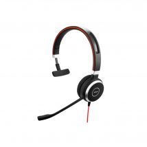 Jabra Evolve 40 UC Mono Casque Avec fil Arceau Bureau/Centre d'appels Noir