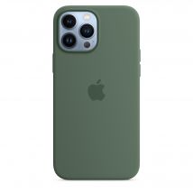 Apple Coque en silicone avec MagSafe pour iPhone 13 Pro Max - Eucalyptus Apple iPhone 13 Pro Max