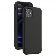 Funda de silicona SoftTouch Negra para Apple iPhone 12 / 12 Pro Bigben - Nuevo