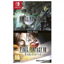 Square Enix Final Fantasy VII & Final Fantasy VIII Remastered Twin Pack Bundle Nintendo Switch