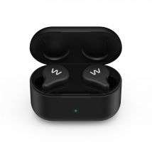 Auriculares Wavell Two True Wireless Stereo (TWS) Bluetooth Call/Music - Negro humo - Nuevo