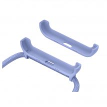Bandolera desmontable y soporte 2 en 1 para Apple iPhone 12 Pro Max, Violeta lila - Nuevo