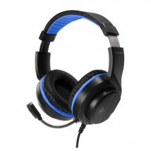 Deltaco Gaming - Casque gaming stéréo pour PS5, haut-parleurs stéréo 40mm, micro flexible