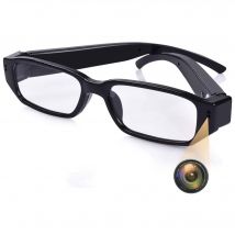 Lunettes Caméra Espion Photo Vidéo Microphone 5 Mp Micro SD Full HD 1080P Noire YONIS