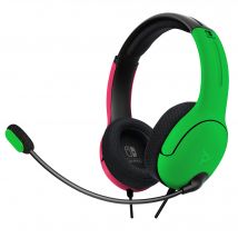 PDP LVL40 Cuffie cablate ad archetto Nero, Verde - Nuovo