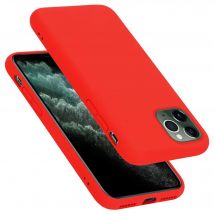 Funda rígida para Apple iPhone 11 PRO MAX en LIQUID RED Protective Cover Flexible TPU Silicone Case - Nuevo