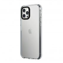 RHINOSHIELD Clear compatible avec [iPhone 15] Résiste au jaunissement, haute transparence, coque de protection personnalisable Clear - Noir - Nuevo