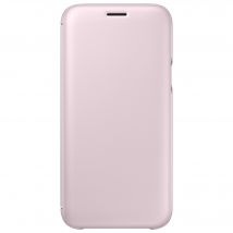 Folio pour Samsung Galaxy J5 2017 Flip Wallet Rose Samsung