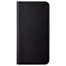 Coque clapet folio avec fente pour cartes & support pour Huawei Honor 9 Lite, Noir