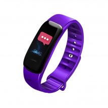 Bracelet Connecté Sport compatible Android et iOs Étanche Ip67 Violet YONIS