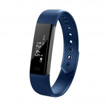 Smartwatch iOs Android Montre Connectée Sport Waterproof Cardio Podomètre Bleu YONIS