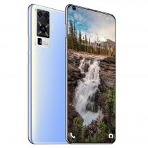Smartphone T8 Pro Dual-SIM 7.2 Full Screen LCD, Quad-Core 1.5GHz, 2Gb RAM + 32Gb ROM, Android 10 - Blanc