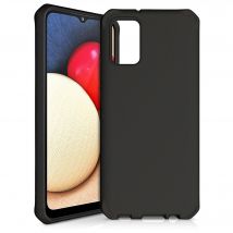 Coque renforcée Samsung Galaxy A02s Feronia biodégradable Terra 2m Noire Itskins