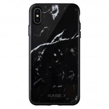Coque effet marbré pour Apple iPhone X/XS, Noir Marquina