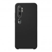 Coque silicone unie Soft Touch Noir compatible Xiaomi Mi Note 10 Mi Note 10 Pro