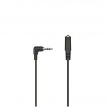 Hama 00205197 câble audio 0,2 m 2,5 mm 3,5mm Noir