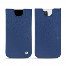 Apple iPhone 14 Pro Max Funda de piel - Funda - Azul - Piel saffiano - Nuevo