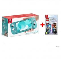 Switch Lite 32 GB + Lego Harry Potter, Turquesa- Reacondicionado - Muy buen estado