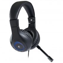Casque PC Jack 3.5mm avec Micro Noir Bigben