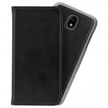 Funda y carcasa magnética delgada 2 en 1 para Samsung Galaxy J7 (2017), Negro (v. UE/Asia - J730F/DS & J730FM/DS) - Nuevo