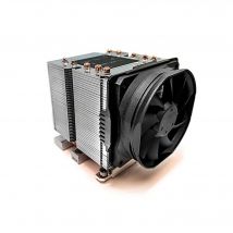 Inter-Tech B-14 Processor Cooler 8 cm nero, argento - Nuovo