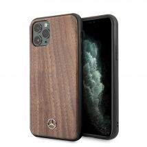 Étui Mercedes pour iPhone 11 Pro marron