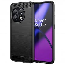 Coque protection brossée noire pour OnePlus 11 / One Plus 11 5G souple Antichoc XEPTIO