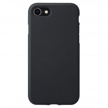 Funda antigolpes de gel de silicona suave para Apple iPhone 7/8, Negro satinado - Nuevo