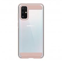 Coque de protection Innocence Clear pour Samsung Galaxy S20, or rose