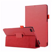 Housse nouvel Apple iPad 10,9 pouces 2022 4G/5G rouge stand - Etui coque protection iPad 10eme generation - Accessoires pochette case iPad 10