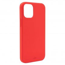 Coque pour iPhone 12 / 12 Pro Icon Silicone Rouge Puro