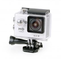 Caméra Sportive Étanche 30M 170° HD 1080P Wifi Time Lapse Multisport Argent 16Go YONIS
