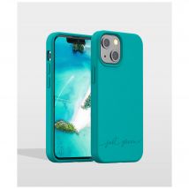 Coque iPhone 13 mini Natura Blue Lagoon - Eco-conçue Just Green