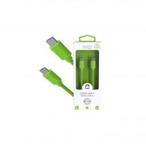 Cable USB-C a Type-C 3A - 1,5 metros - Colección POP - Verde - Nuevo