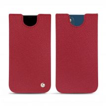 Apple iPhone 14 Plus Funda de piel - Funda - Snake ciclamino ( Pantone #9E4C6E ) - NOREVE - Nuevo