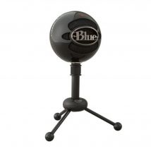 Microfono USB Blue Snowball per registrazione, streaming, podcasting, gioco su PC e Mac - Nero - Nuovo