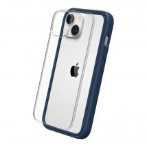 RHINOSHIELD Coque Compatible avec [iPhone 14] Mod NX - Protection Fine Personnalisable avec Technologie d'absorption des Chocs [sans BPA] - Bleu 