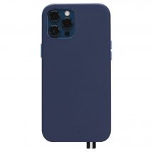 Coque iPhone 12 Pro Max Elysée en Cuir Bleue Nuit Artefakt