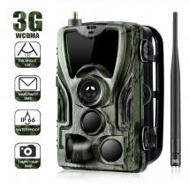 Caméra de Chasse 3G 1080p Vision Nocturne IR Piège Photographique Etanche Pile YONIS