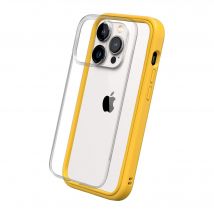 RHINOSHIELD Coque Compatible avec [iPhone 14 Pro] Mod NX - Protection Fine Personnalisable avec Technologie d'absorption des Chocs [sans BPA] - Jaune