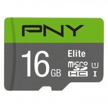 Tarjeta de memoria MicroSDHC Elite de 16 GB de PNY - Nuevo