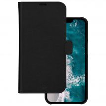 Etui Folio en Cuir Vegan Stockholm Certifié GRS Noir pour Apple iPhone 14 Plus DBramante1928